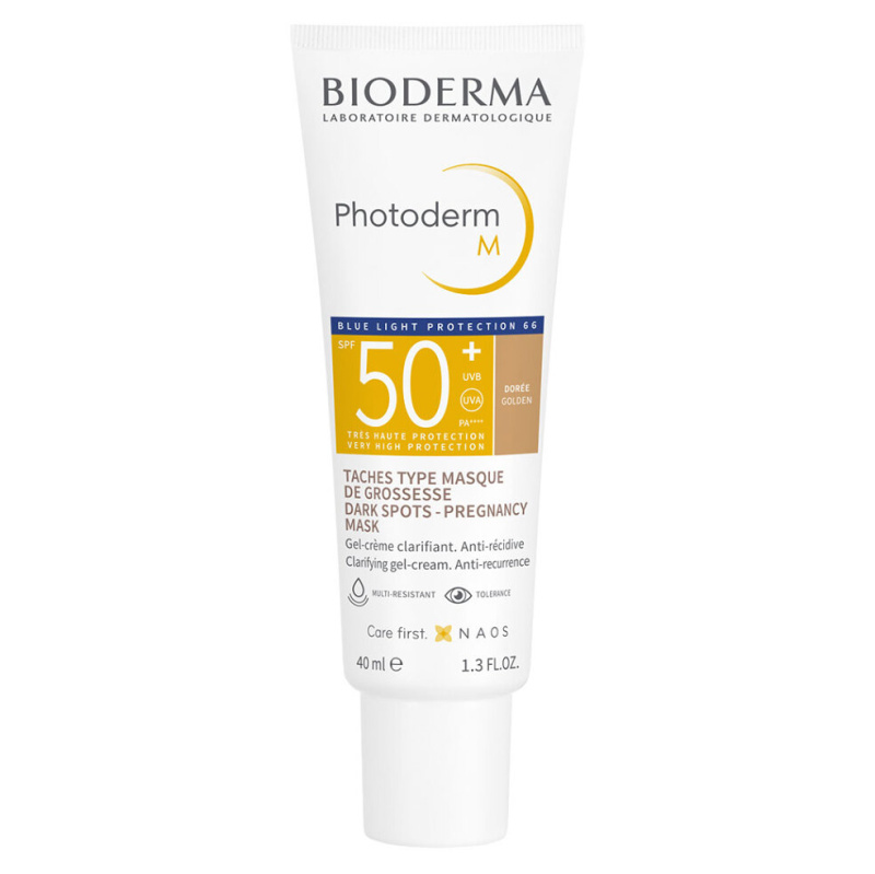 Bioderma Photoderm M ochranný tónovací krém proti pigmentovým skvrnám SPF 50+ odstín Golden 40 ml