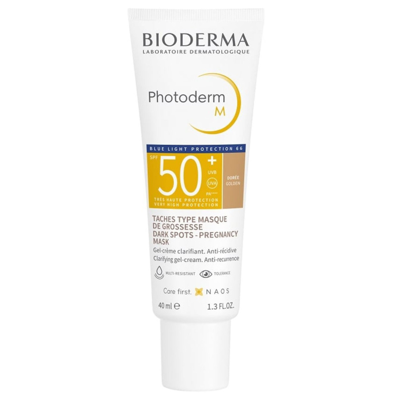 Bioderma Photoderm M ochranný tónovací krém proti pigmentovým skvrnám SPF 50+ odstín Golden 40 ml