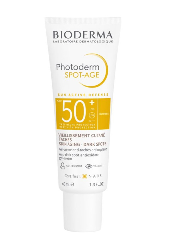 Bioderma Photoderm Spot-Age opalovací krém proti stárnutí pleti SPF 50+ 40 ml