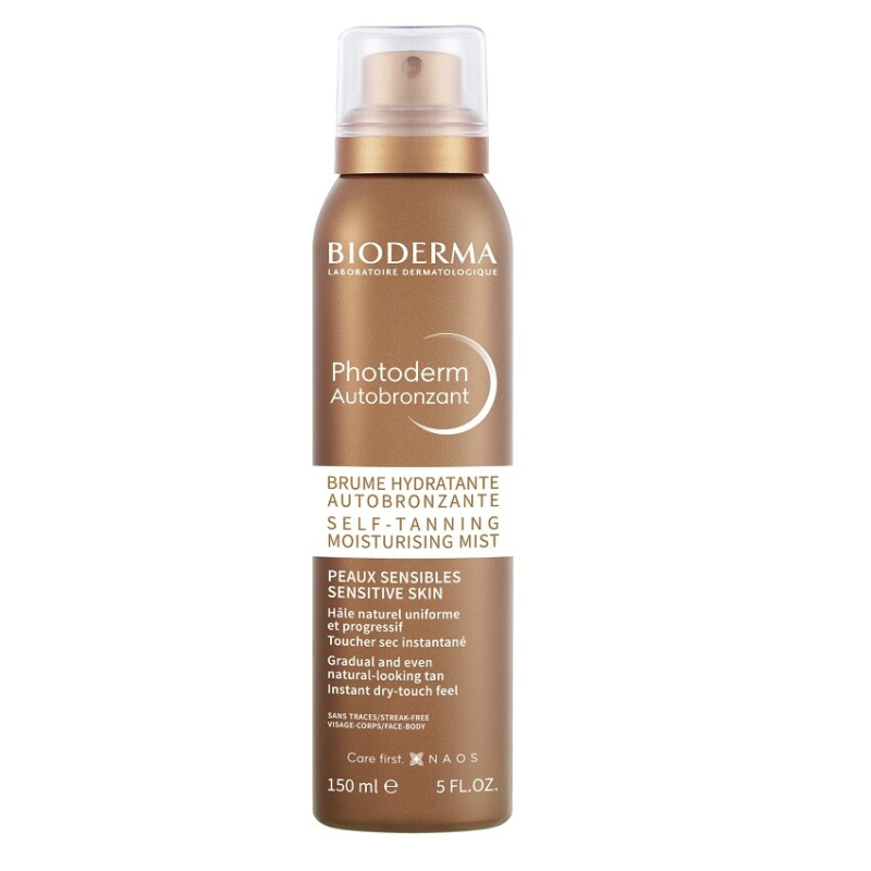 Bioderma Photoderm Autobronzant samoopalovací sprej s hydratačním účinkem 150 ml