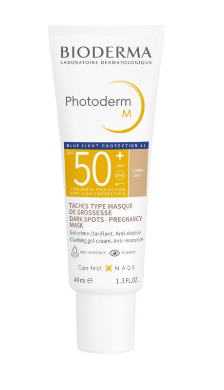 Bioderma Photoderm M ochranný tónovací krém proti pigmentovým skvrnám SPF 50+ odstín Light 40 ml