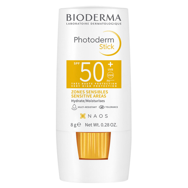 Bioderma Photoderm Stick tyčinka na rty a citlivá místa SPF 50+ 8 g