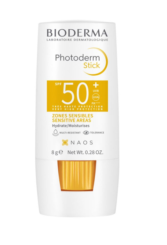 Bioderma Photoderm Stick tyčinka na rty a citlivá místa SPF 50+ 8 g