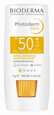 Bioderma Photoderm Stick tyčinka na rty a citlivá místa SPF 50+ 8 g