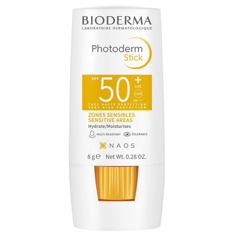 Bioderma Photoderm Stick tyčinka na rty a citlivá místa SPF 50+ 8 g