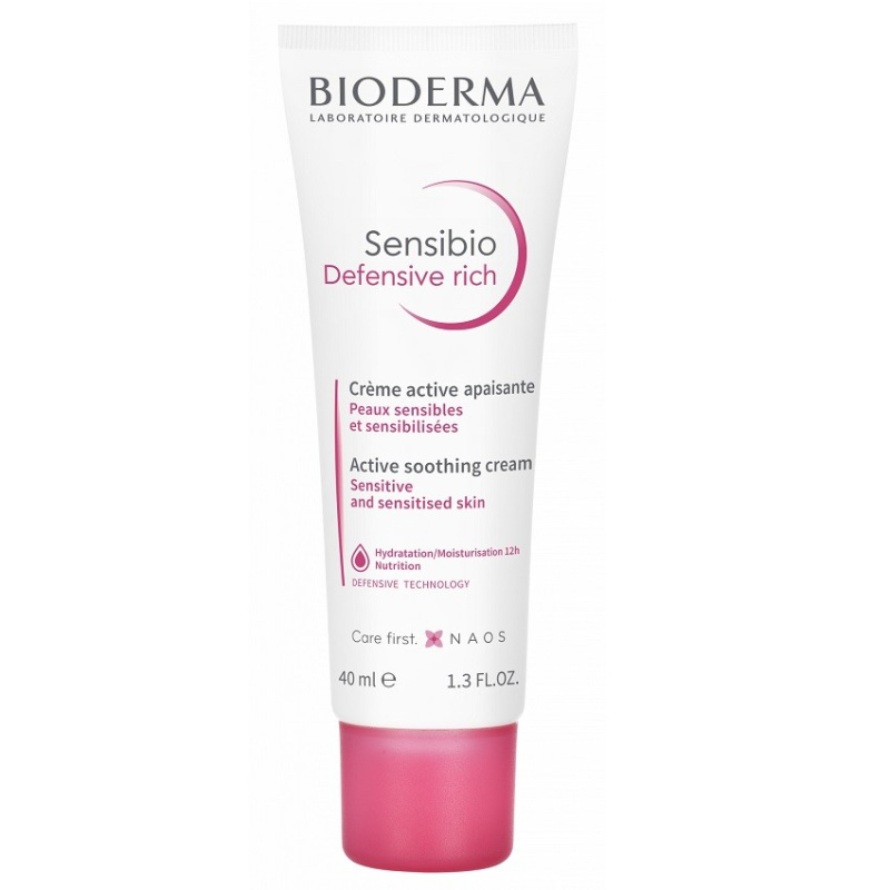 Bioderma Sensibio Defensive Rich zklidňující krém 40 ml
