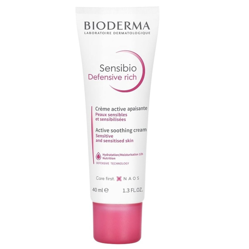Bioderma Sensibio Defensive Rich zklidňující krém 40 ml