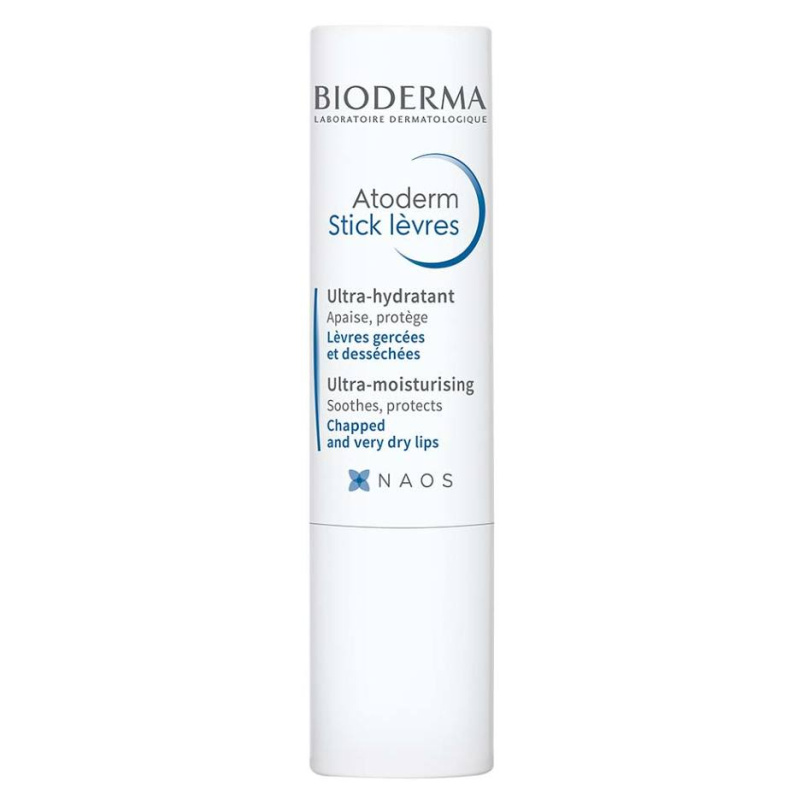 Bioderma Atoderm Tyčinka na Rty balzám na rty 4 g