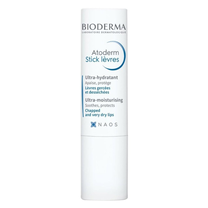 Bioderma Atoderm Tyčinka na Rty balzám na rty 4 g