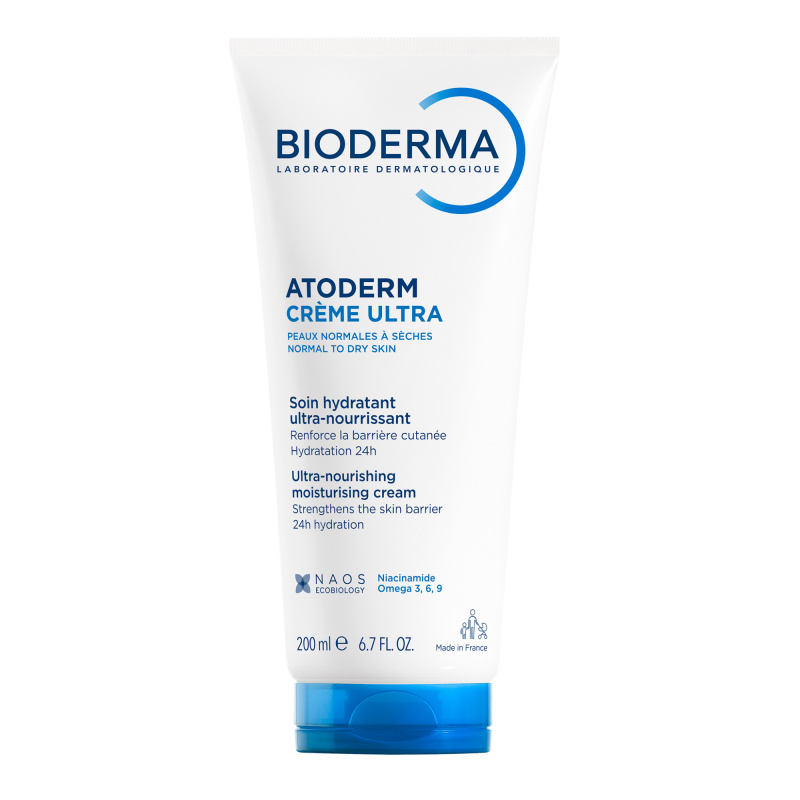 Bioderma Ultra vyživující a hydratační tělový krém Atoderm (Ultra-Nourishing Moisturising Cream) 200 ml