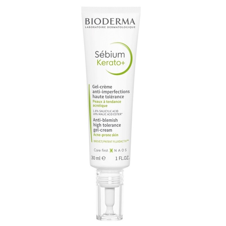 Bioderma Sébium Kerato+ gel krém proti nedokonalostem aknózní pleti 30 ml