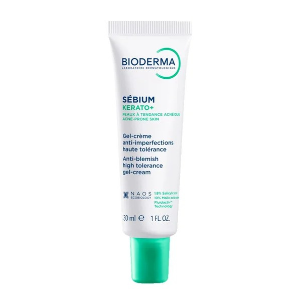 Bioderma Sébium Kerato+ gel krém proti nedokonalostem aknózní pleti 30 ml
