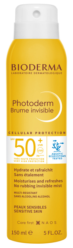 Bioderma Photoderm Brume Invisible opalovací mlha ve spreji SPF 50+ 150 ml