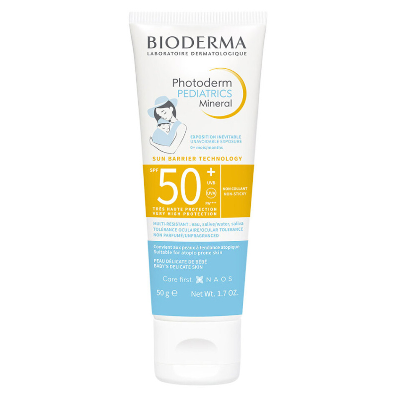 Bioderma Photoderm Pediatrics opalovací krém pro děti SPF 50+ 50 g
