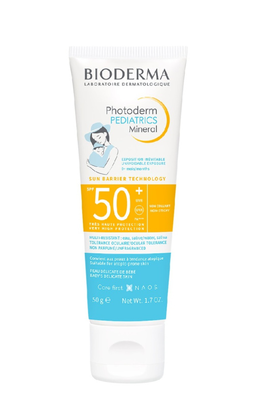 Bioderma Photoderm Pediatrics opalovací krém pro děti SPF 50+ 50 g
