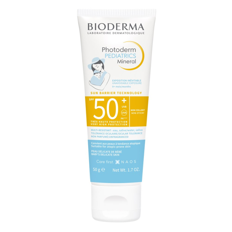 Bioderma Photoderm Pediatrics opalovací krém pro děti SPF 50+ 50 g