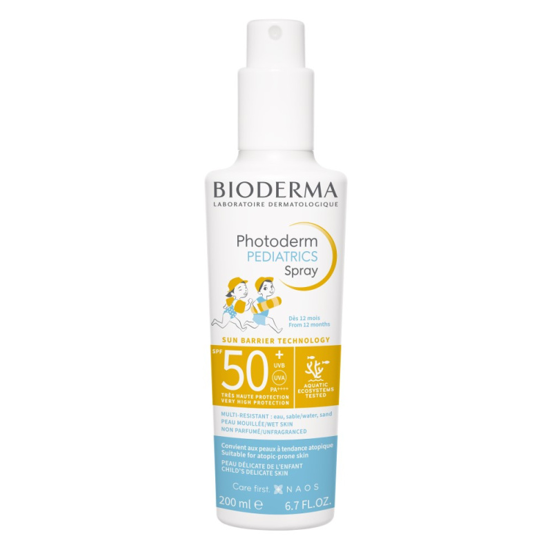 Bioderma Photoderm Pediatrics dětský sprej na opalování SPF 50+ 200 ml