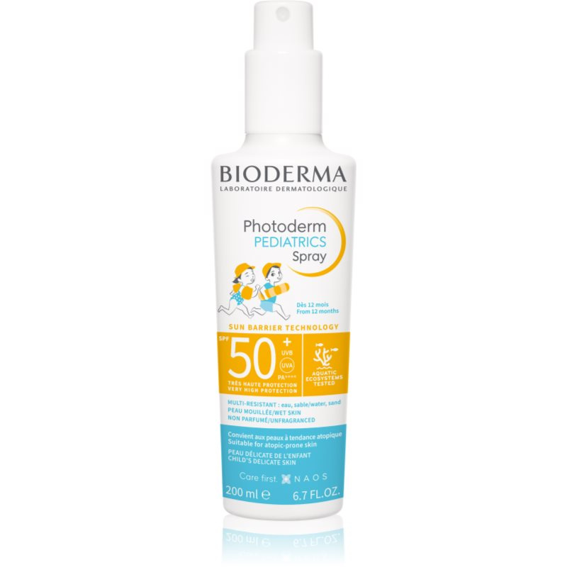 Bioderma Photoderm Pediatrics dětský sprej na opalování SPF 50+ 200 ml