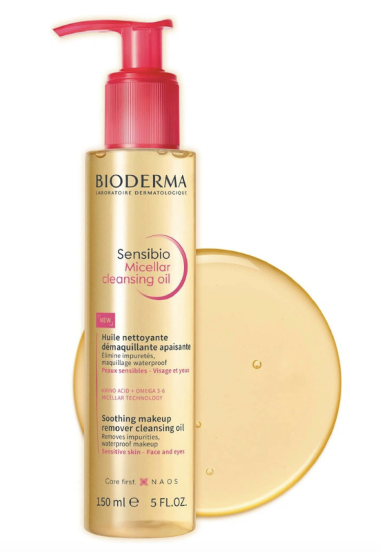 Bioderma Sensibio Micellar Cleansing Oil čisticí a odličovací olej 150 ml