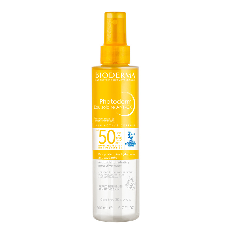 Bioderma Photoderm Eau solaire ANTI-OX opalovací sprej SPF 50 200 ml