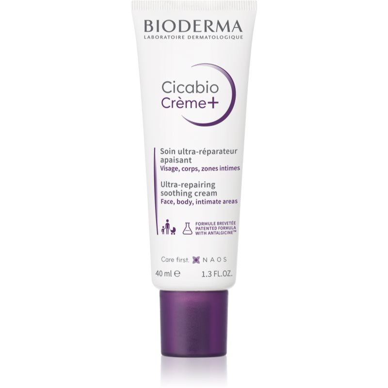 Bioderma Cicabio Créme+ zklidňující a obnovující péče k léčbě jizev 40 ml
