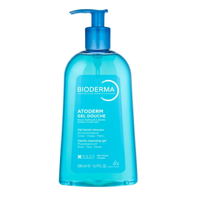 Bioderma Atoderm Gel jemný sprchový gel pro suchou a citlivou pokožku 500 ml