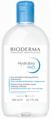 Bioderma Hydrabio H2O micelární čisticí voda pro dehydratovanou pleť 500 ml