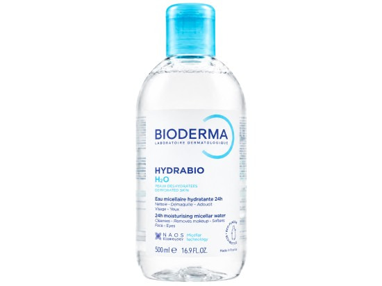 Bioderma Hydrabio H2O micelární čisticí voda pro dehydratovanou pleť 500 ml
