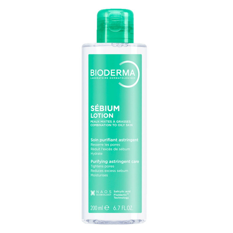 BIODERMA Sébium Lotion hydratační booster pro mastnou pleť 200 ml