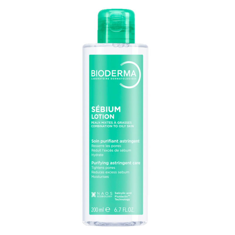 BIODERMA Sébium Lotion hydratační booster pro mastnou pleť 200 ml