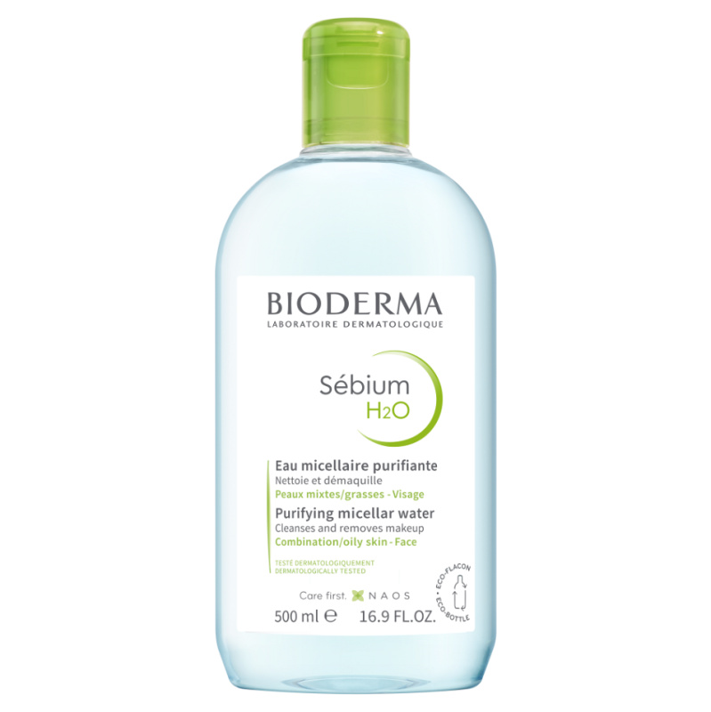Bioderma Sébium H2O micelární voda pro mastnou a smíšenou pleť 500 ml