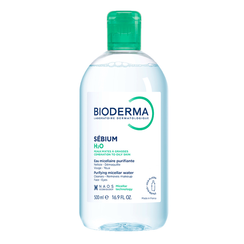 Bioderma Sébium H2O micelární voda pro mastnou a smíšenou pleť 500 ml
