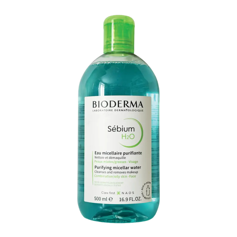Bioderma Sébium H2O micelární voda pro mastnou a smíšenou pleť 500 ml