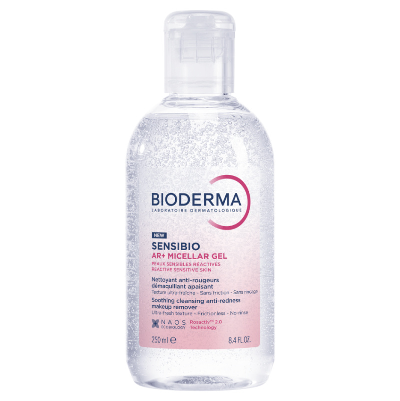 Bioderma Sensibio AR+ micelární čisticí gel pro citlivou pleť se sklonem ke zčervenání 250 ml