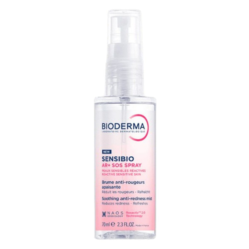 Bioderma Sensibio AR+ SOS Spray zklidňující sprej proti začervenání pleti 70 ml