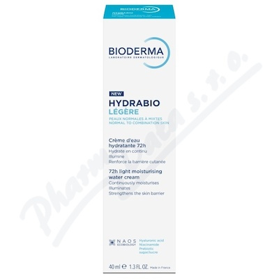 BIODERMA Hydrabio Light hydratační krém s lehkou texturou 40 ml