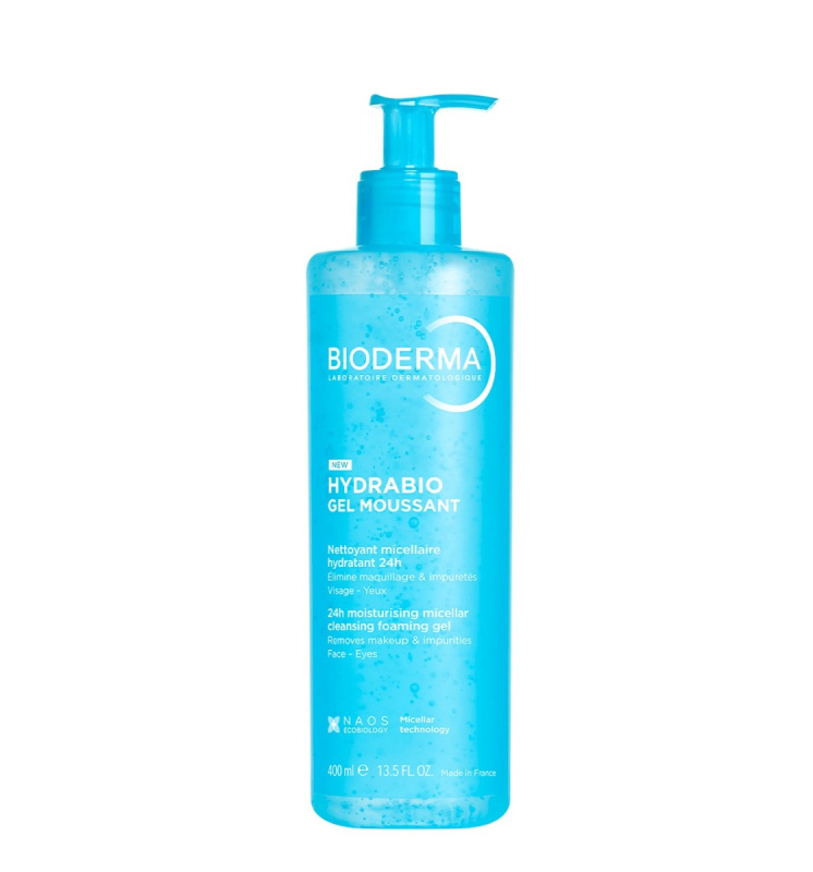 BIODERMA Hydrabio gel moussant 400ml