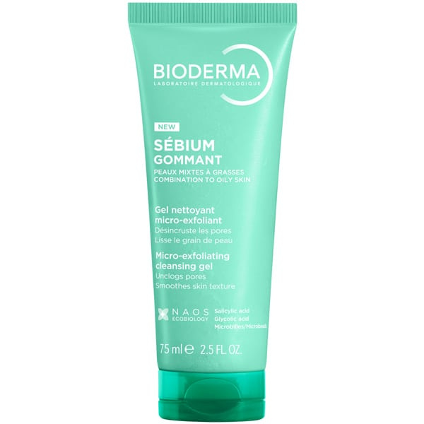 Bioderma Pleťový peeling Sébium Micro-Exfoliating Cleansing Gel 75 ml