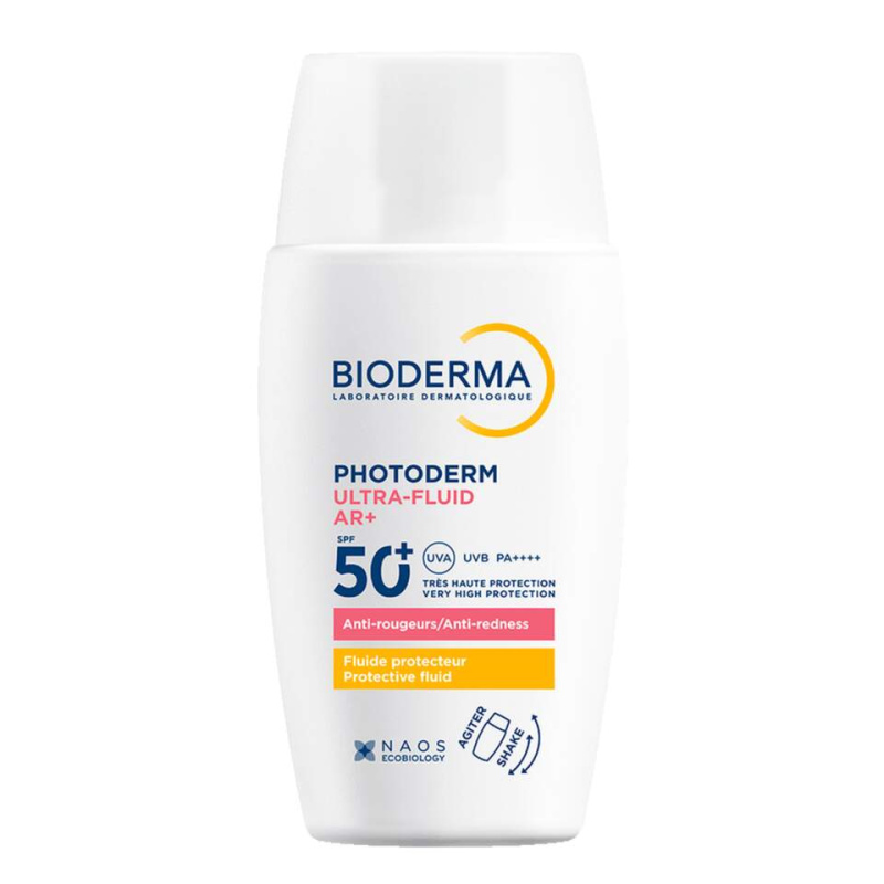 BIODERMA Photoderm AR+ Ultra fluid pro pleť se začervenáním a rosaceou SPF 50+ 40 ml