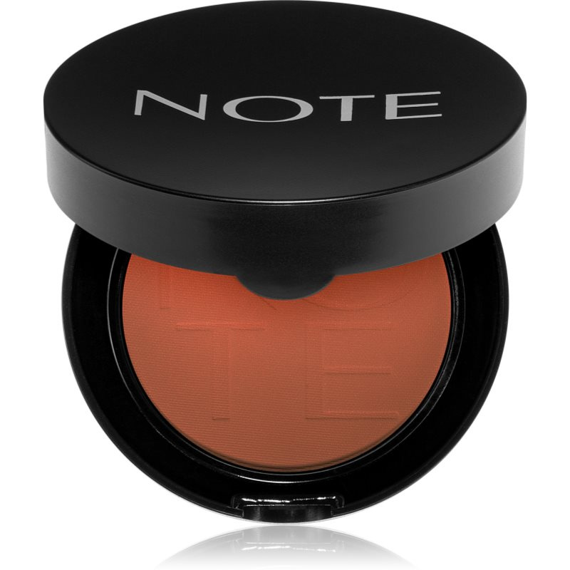 Note Cosmetique Luminous Silk pudrová tvářenka 07 Star Copper 5,5 g