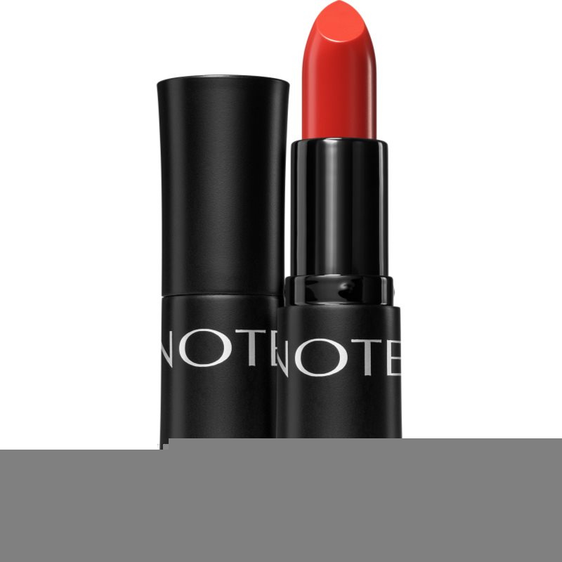 Note Cosmetique Deep Impact krémová rtěnka odstín 12 Flaming Heart Red 4,5 g