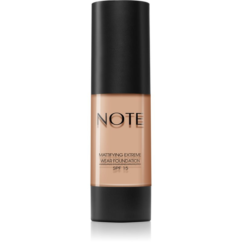 Note Cosmetique Mattifying Extreme Wear Foundation matující make-up 121 Porcelain 30 ml