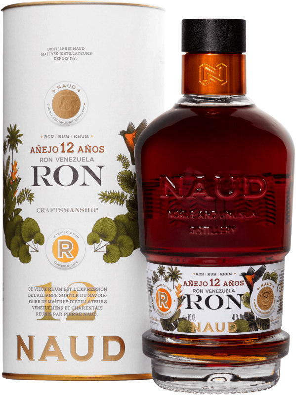 Naud Ron Anejo Venezuela 12 letý v tubě 41% 0,7l