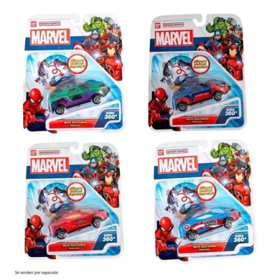 Překlápěcí autíčko MARVEL Flip