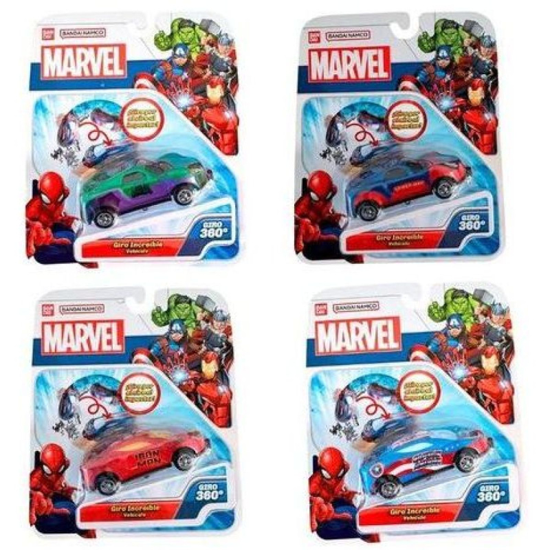 Překlápěcí autíčko MARVEL Flip