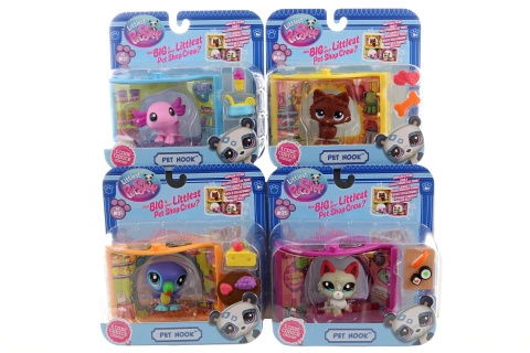 Littlest Pet Shop pet nooks sběratelské mini sety