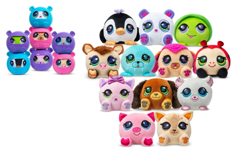 Bandai Littlest Pet Shop mini plyšák v kapsli překvapení