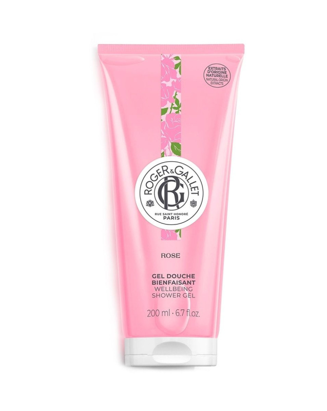 Roger & Gallet Rose zklidňující sprchový gel 200 ml