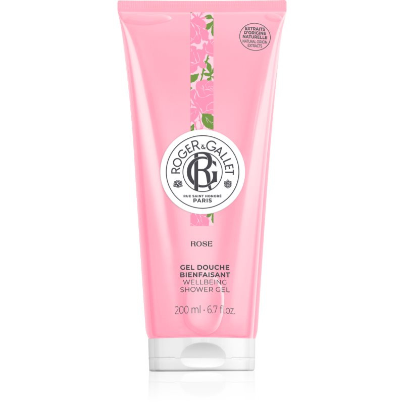 Roger & Gallet Rose zklidňující sprchový gel 200 ml