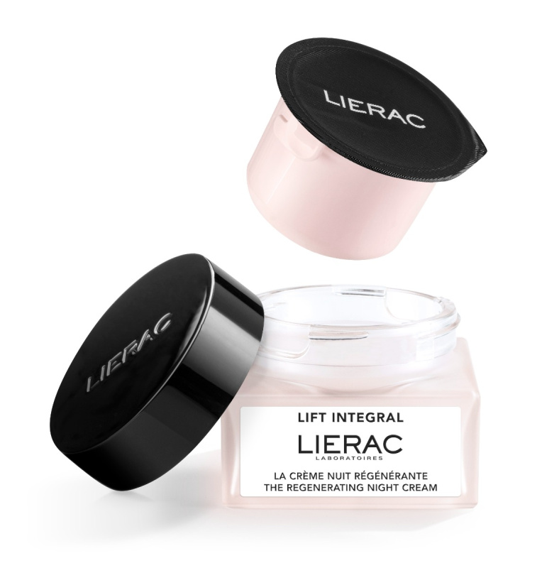 Lierac Lift Integral The Regenerating Night Cream noční remodelační krém s liftingovým efektem náhradní náplň 50 ml